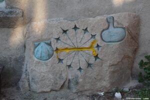 Símbolos de Peregrinos - Lubián - Camino Sanabrés