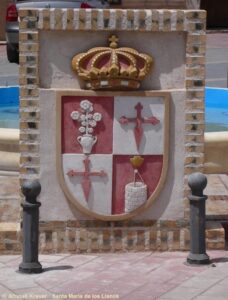 Símbolos de Santiago - Santa María de los Llanos - Camino de Levante
