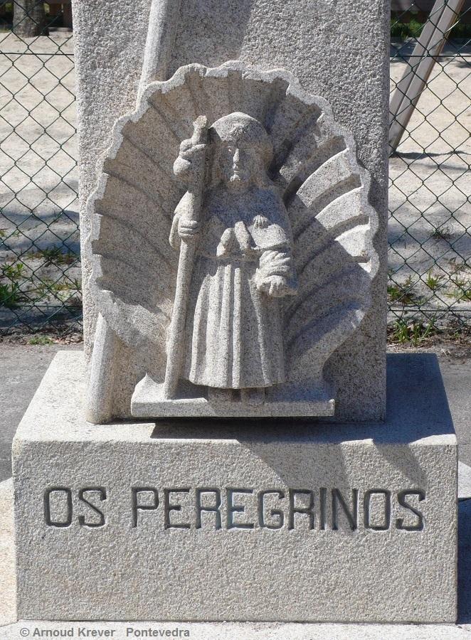 Santiago peregrino - Pontevedra - Camino Portugués