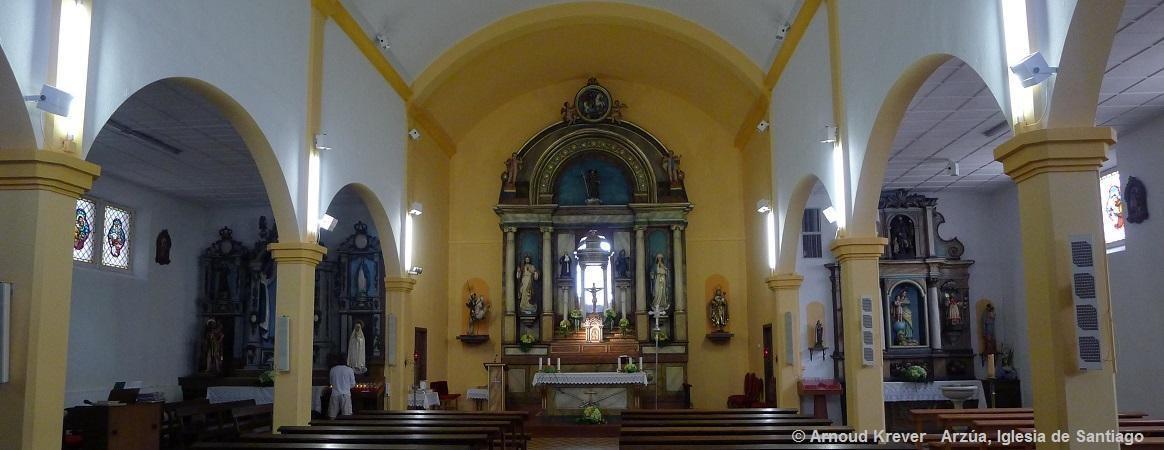 198 13 2012,Astorga-Santiago (889) Arzua (4) Iglesia de Santiago (3)