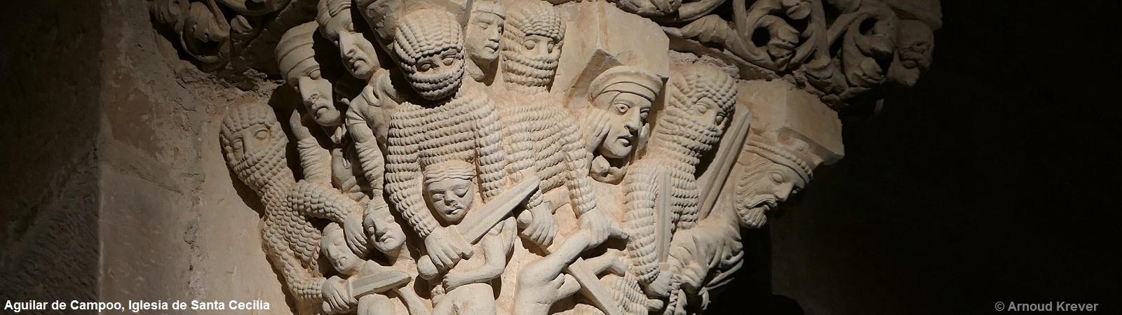 22Olv (530) Aguilar de Campoo, Iglesia de Santa Cecilia