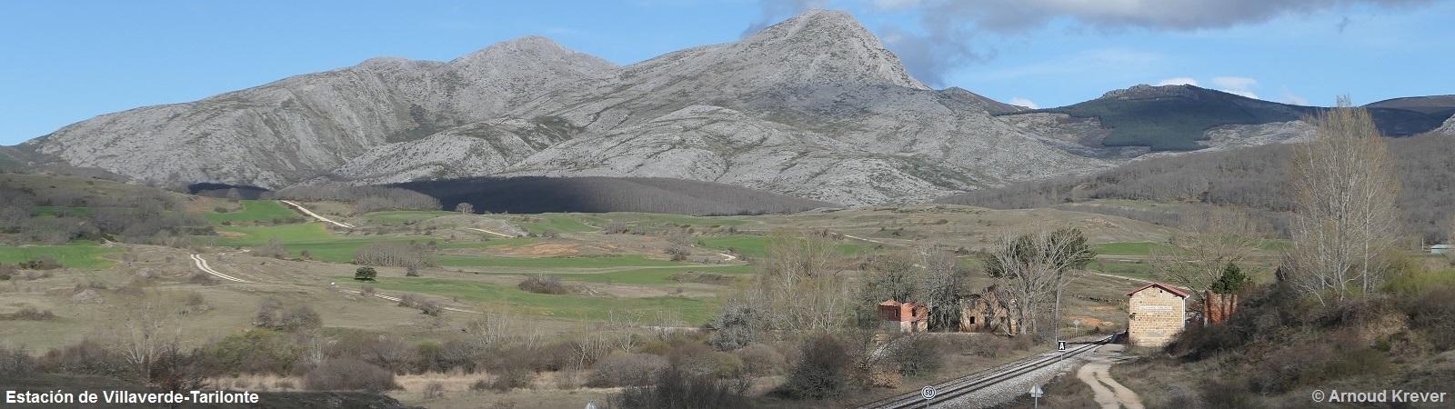 22Olv (673) Stationnetje Villaverde Tarilonte spoorlijn Feve