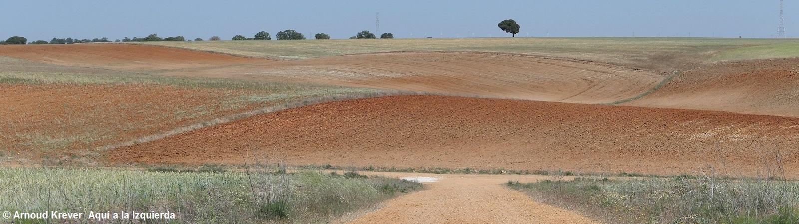 23PlataP (1622) T-kruising bij Cuesta de la Parida, hier linksaf